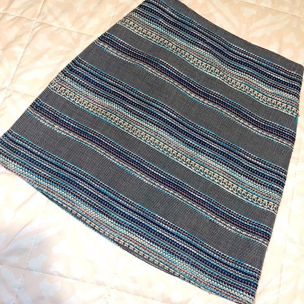 Halogen tweed mini skirt (size 2 petite).